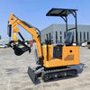 USA Shipping Crawler Mini Excavator 1 Ton Digger EPA Engine Small Excavator for Gardens Farms Door to Door Delivery