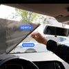 Car Windshield Sunshade Roller Blinds Auto Window Retractable Summer Protection Heat Insulation Curtain Front Rear Shading