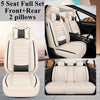 Front+Rear Car Seat Cover Set for Hyundai Sonata Genesis G80 G90 Grandeur HB20 Ix20 I20 I10 Matrix Rohens Tucson 2019 Veracruz