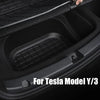 for Tesla Model 3 / Y Front Rear Trunk Mats Upgrade TPE Lower Trunk Storage Pad Protective Cover Cargo Liner Tray Anti Dirty Pad