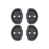 4 Pcs Car Door Shock Absorber Flexible Car Door Lock Protector Silicone Car Door Lock Latches Cover for Tesla Model X Model S Model 3 Model Y