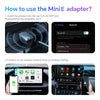 2024 Acodo 2in1 Mini Smart Wireless Android Auto Adapter Carplay Wireless For Hyundai SANTA FE TUCSON ELANTRA IONIQ 5 6 KONA