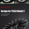 4PCS Design for TESLA Model Y 2020-2024 Vehicle Full Coverage Blade Wheel Cover Cap 19 Inches Hubcaps  Automobile Accessories