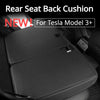 2pcs asiento trasero cojín asiento trasero cubierta trasera anti -retroceso protector para el respaldo de tesla model 3 highland 2024 accesorios para automóviles