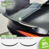 P version Rear Spoiler For Tesla Model 3 Highland 2024 Real Carbon Fiber Rear Trunk Wing Matte Carbon Model 3 + Auto Accessories