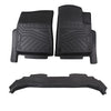 Para Rivian R1T 2022-2023 TPE Negro Carretero delantero Roda Mats de piso alfombras Accesorios para automóviles sin deslizamiento