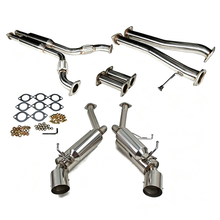 Load image into Gallery viewer, EM-013 Stainless Steel Dual CatBack Exhaust System for 350Z Z33 G35 Coupe