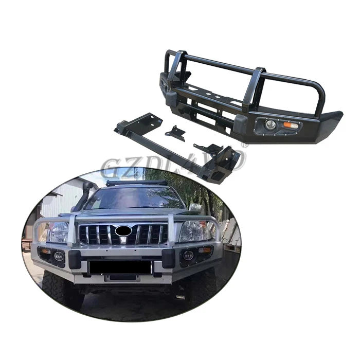 Steel Front Bumper Kits Auto Accessories Car Part for Land Cruiser Prado 120