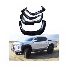 Load image into Gallery viewer, Triton L200 2019 2020 ABS Offroad Accessories Pocket Style Wheel Arch Fender Flares 6PCS No Drilling 304 Stainless Steel