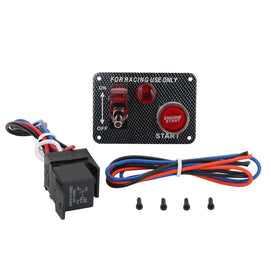 Type-A 9.5x6.5cm Universal Race Car Ignition Control Panel Switch Racing Ignition Switch Panel