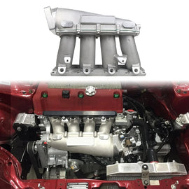 Ultra Street K20A2 Style Intake Manifold for 2002-2005 for Honda Civic 2.0L Si 2002-2006 for Acura RSX 2.0L Base Type S 
