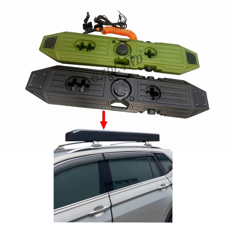 Universal 4WD Camping Accessories Water Tank 30L Off Road Pressurized Roof Rack Water Tank for Camping Shower New Design