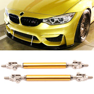 [APS-KYS-60835343217] KYOSTAR Universal Adjustable Stainless Steel Front Bumper Lip Support Rod Splitters Rods, Splitter Solid Rod Ends