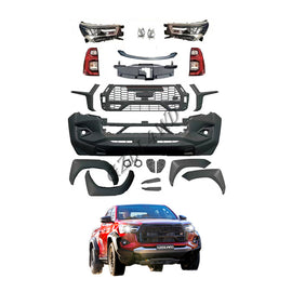 Upgrade Body Kit for Hilux 2015-2021 Upgrade to GR Sport 2021+ Car Conversion Kit