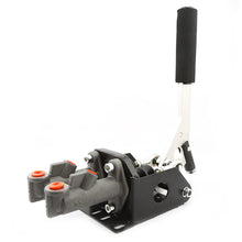 Load image into Gallery viewer, Vertical Type Universal Sim Sports Hydro Adjustable Drift Dual Cylinder Oil Hydraulic Handbrake Handle Kit for Racing Ca