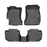 Black Front And Rear Floorliners