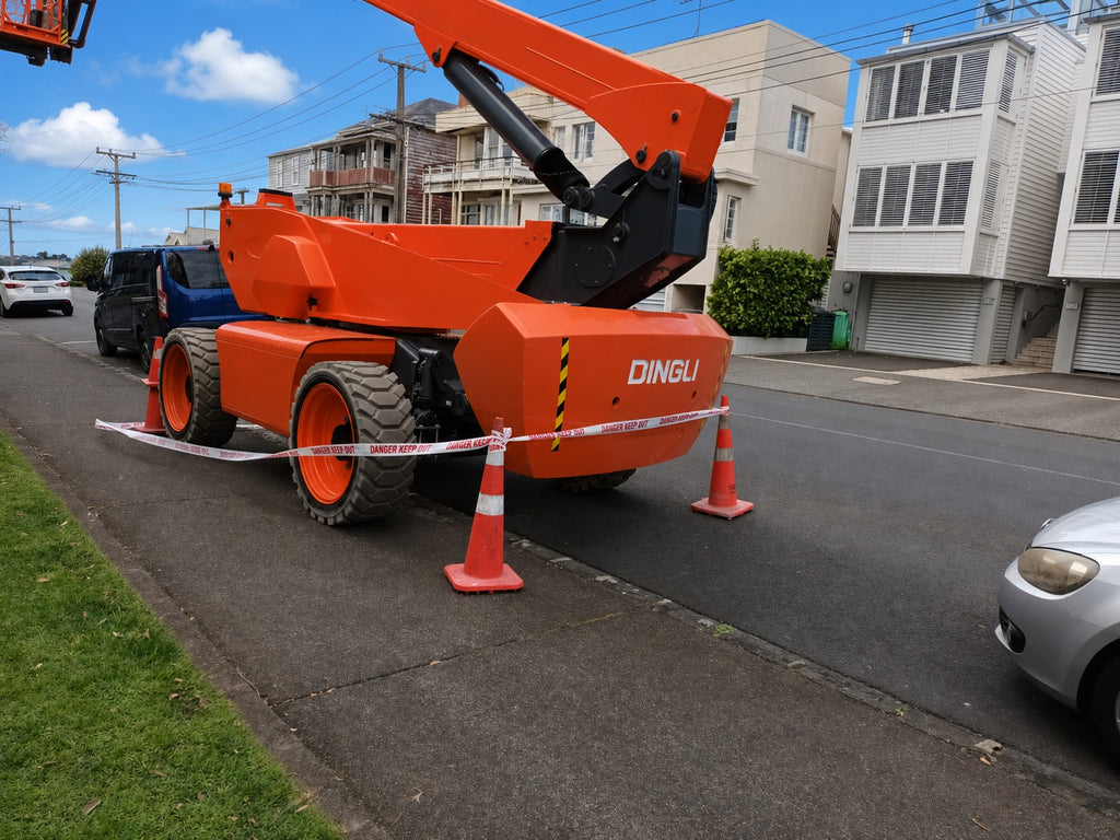 DINGLI BA28ERT 28m Electric Rough Terrain Articulating Boom Lift