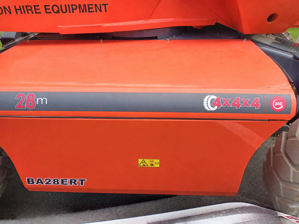 DINGLI BA28ERT 28m Electric Rough Terrain Articulating Boom Lift