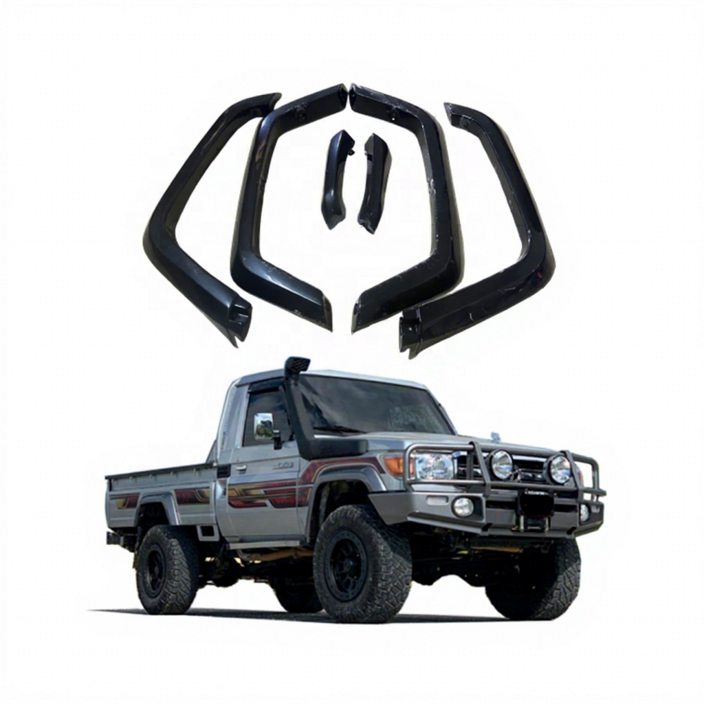 Wholesale Price Car Fender Flares for Land Cruiser LC79  2007+  Single Cab Offroad Wheel Arch Flare