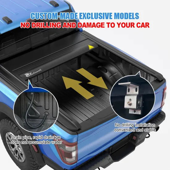 BYD Shark 6 Electric Roller-Shutter Tonneau (Zolionwil)
