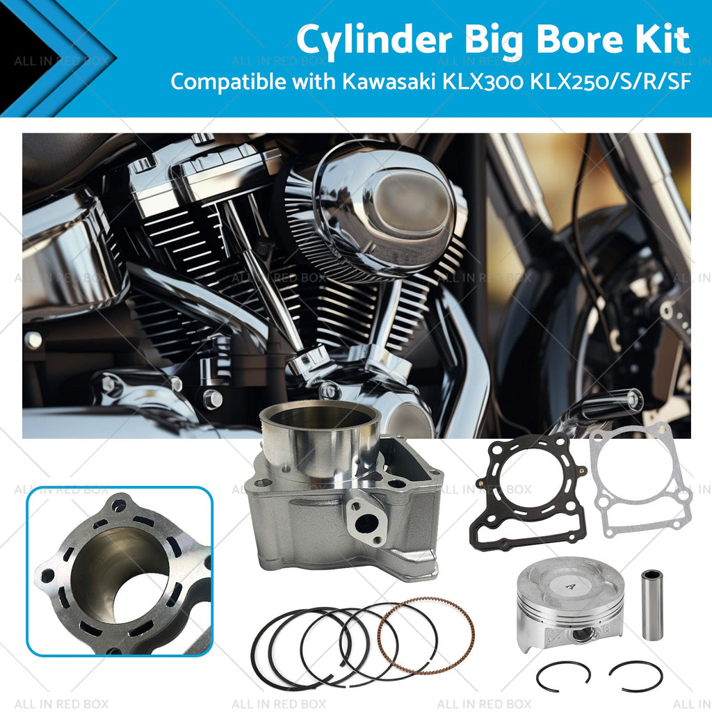 78mm Cylinder Big Bore Kit Suitable For Kawasaki KLX300 KLX250 S R SF 1993-2014-0