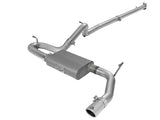 aFe Scorpion 2-1/2in Aluminized Steel Cat Back Exhaust 07-17 Jeep Wrangler V6-3.6/3.8L (4 Dr)