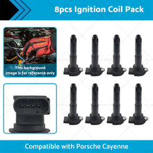 Load image into Gallery viewer, 8x  Ignition Coil Pack Suitable for Porsche Cayenne 9PA 03-06 4. 5L M 48. 00 48. 50-1