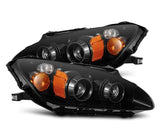 AlphaRex 99-09 Honda S2000 LUXX-Series Projector LED Headlights - Alpha-Black