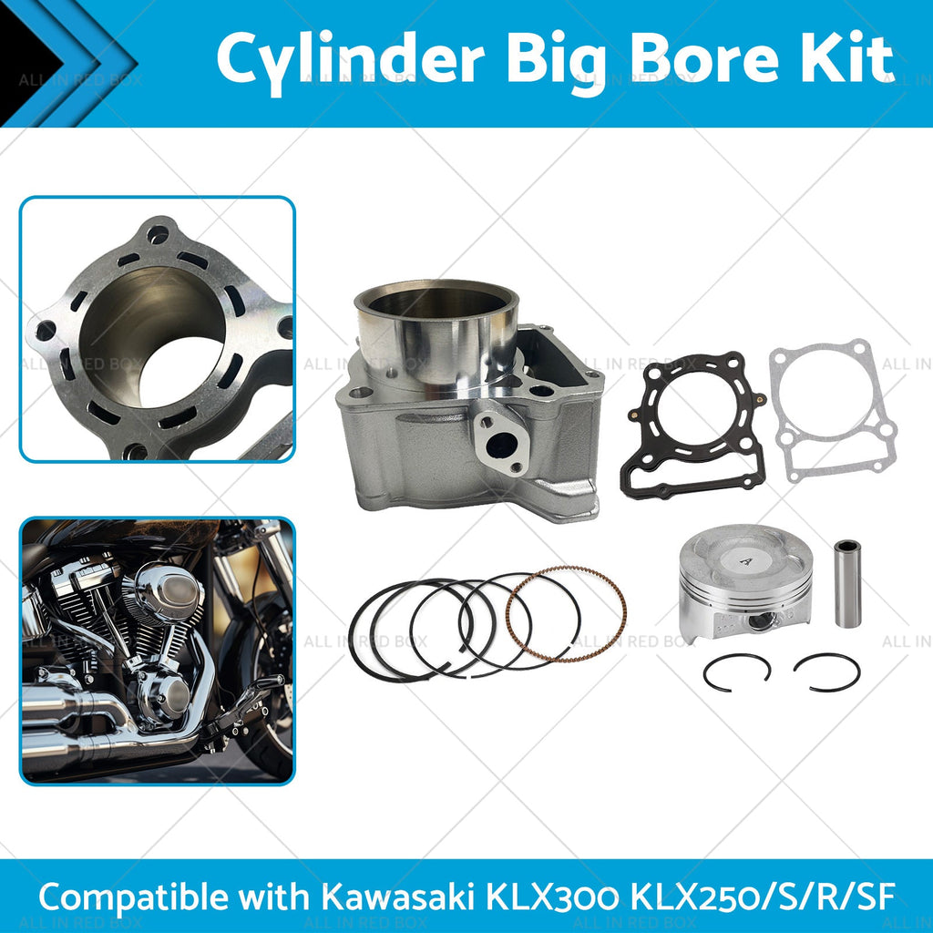 78mm Cylinder Big Bore Kit Suitable For Kawasaki KLX300 KLX250 S R SF 1993-2014-1