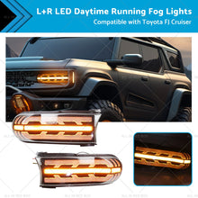 Load image into Gallery viewer, LED Fog Lights Daytime Running Light Suitable for DRL Toyota FJ Cruiser 07-21-0