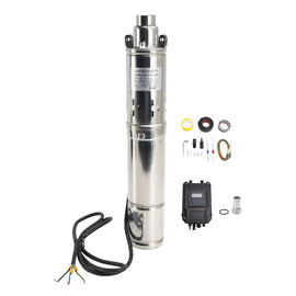 Solar Bore Pump 72V 1.2KW MPPT Deep Well Submersible Screw Pump 180M AU 3in 72V 1.2KW-0