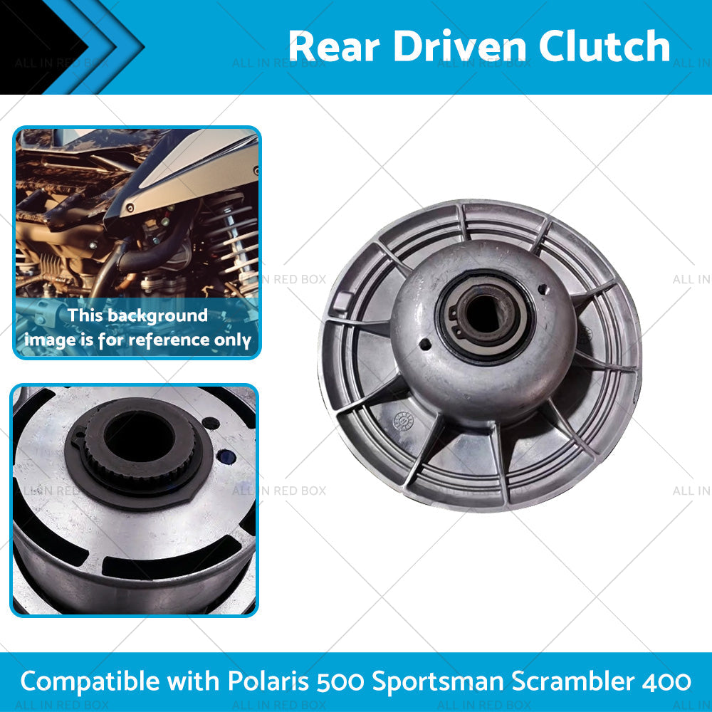 Rear Variator Secondary Driven Clutch For Polaris 500 Sportsman Scrambler 400-2