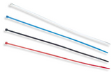 Uni FIlter 8in Cable Ties - White Blue Red Black (50 per bag)