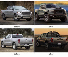 Load image into Gallery viewer, Dodge RAM TRX widebody conversion kit front view