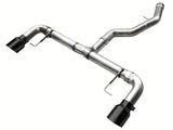 AWE 19-23 BMW 330i / 21-23 BMW 430i Base G2X Track Edition Axle Back Exhaust - Diamond Black