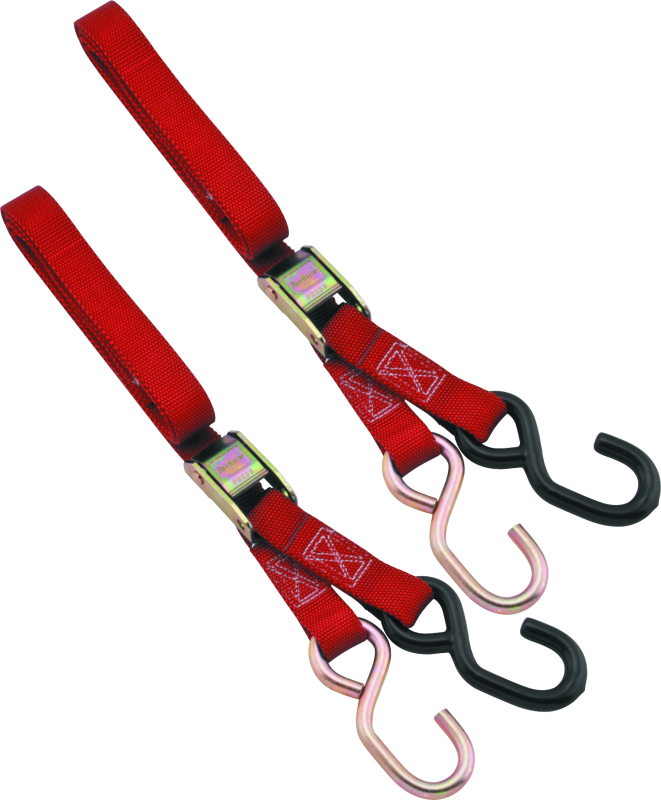 Tiedown - Red by BikeMaster – 1in for Secure and Reliable Strapping