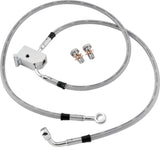 Twin Power L87-99 FLST Stainless Steel Dot Brake Line Kit Rear Stock Length