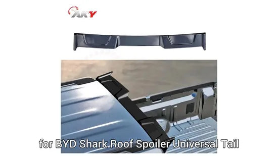 BYD Shark 6 2024 Roof Spoiler — Universal Tail Wing (PP+ABS)
