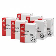 Load image into Gallery viewer, Honda oil filter pack of 5 with packaging