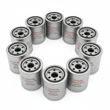 Load image into Gallery viewer, Toyota oil filters in circular pattern
