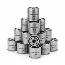 Load image into Gallery viewer, Honda oil filters stacked arrangement