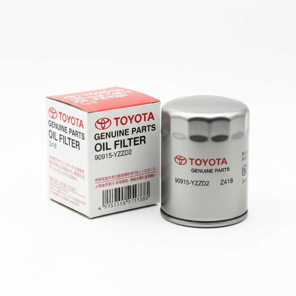 Toyota oil filter with packaging
