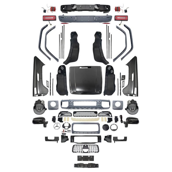 Mercedes G-Class AMG style conversion kit side profile