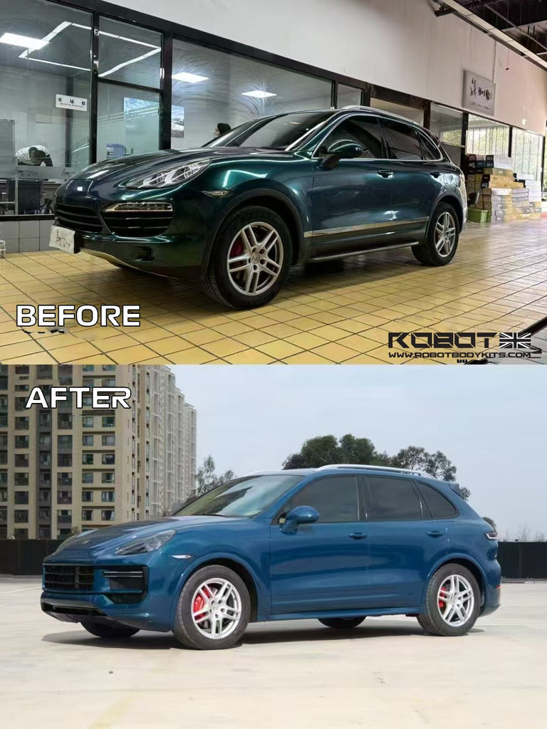 Porsche Cayenne GTS style headlights