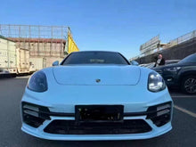Load image into Gallery viewer, Porsche Panamera 971 GTS style front bumper installed
