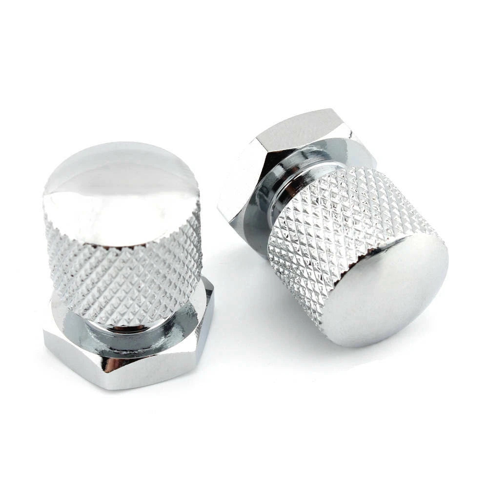 Chrome CNC Aluminum Rear Seat Bolt Screw for Harley Fatbob Softail Road King ST