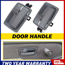 Load image into Gallery viewer, INNER DOOR HANDLES PAIR OF GREY LH &amp; RH FOR HOLDEN TF R7 &amp; R9 RODEO 1988-02 AU