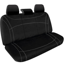 Load image into Gallery viewer, Sperling Getaway Neoprene Middle Black - Silver Stitch Seat Covers Suits Patr...