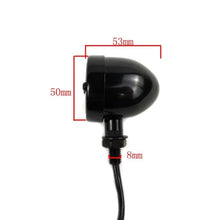 Load image into Gallery viewer, LED Motorcycle Bullet Red/Amber Brake Blinker Turn Signal Tail Lights For Harley