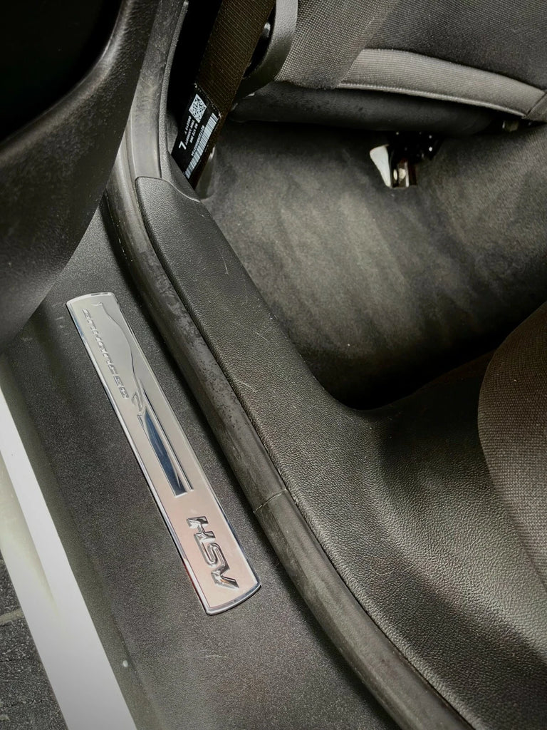 HSV Enhance Door scuff badge plate for VE VF Holden Commodore